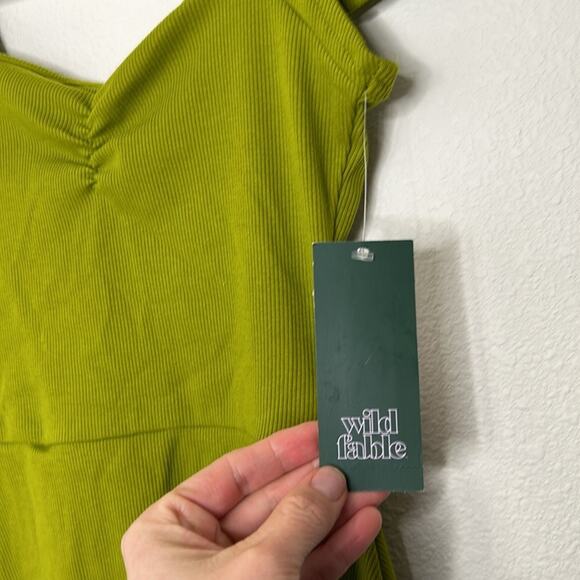 Wild Fable Target NWT Women’s Cap Short Sleeve Fit & Flare Knit Skater Dress XXS - Picture 5 of 6